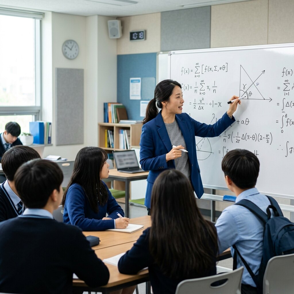 수학 맞춤 교육 장면